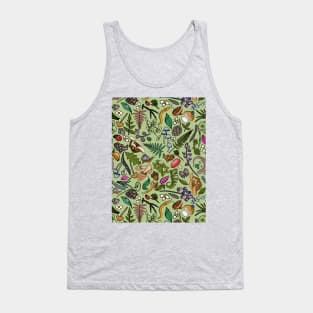 Flora and Fauna From The Redwood Forest Floor Tank Top